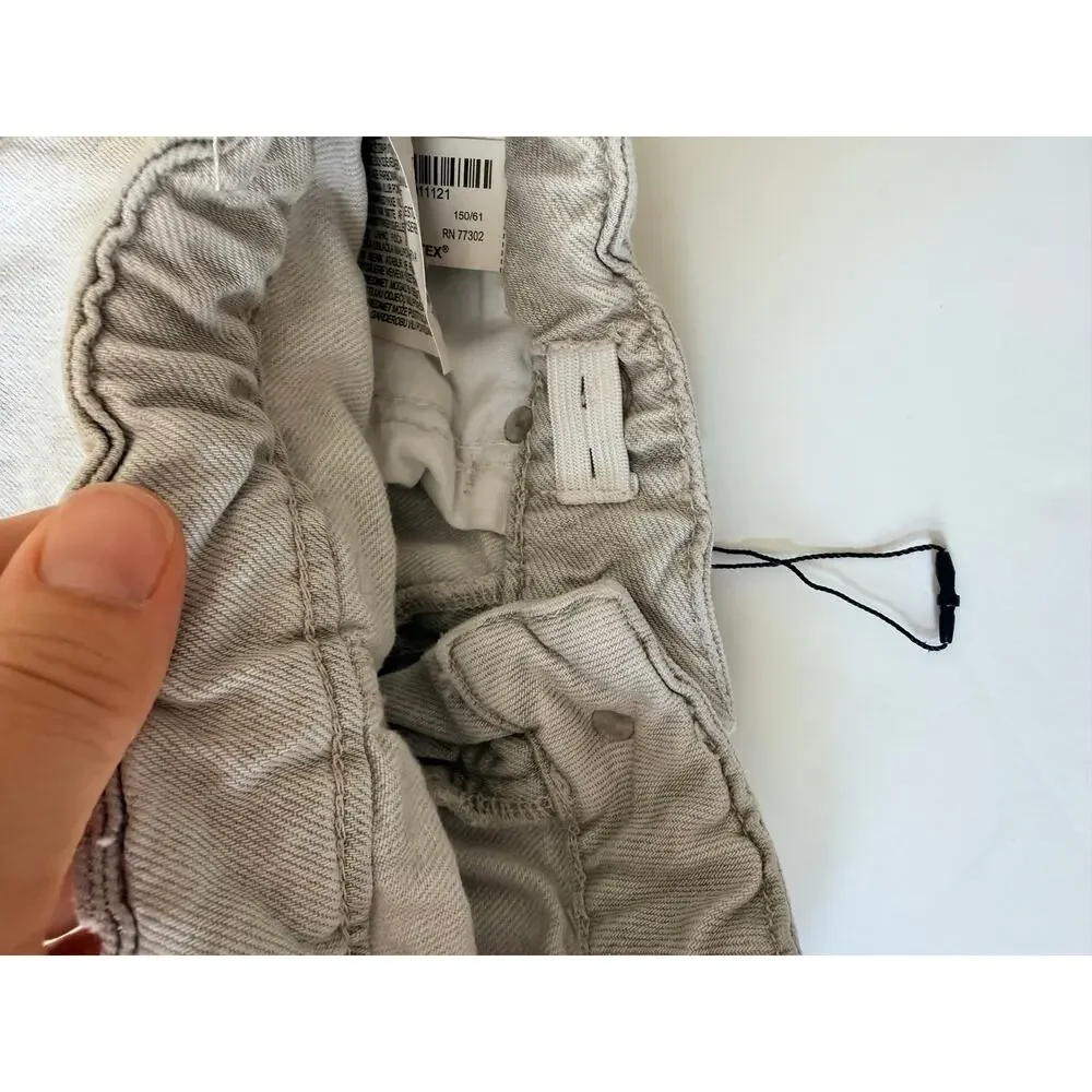 Zara Girls Gray Denim Shorts - Size 11/12 - Stylish & Comfy!